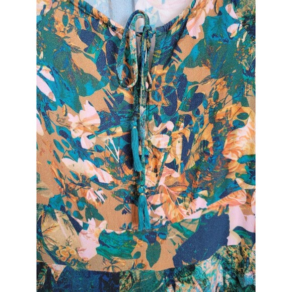 Soft Surroundings Midi Dress Size S Petite Dakota Floral - Picture 5 of 10